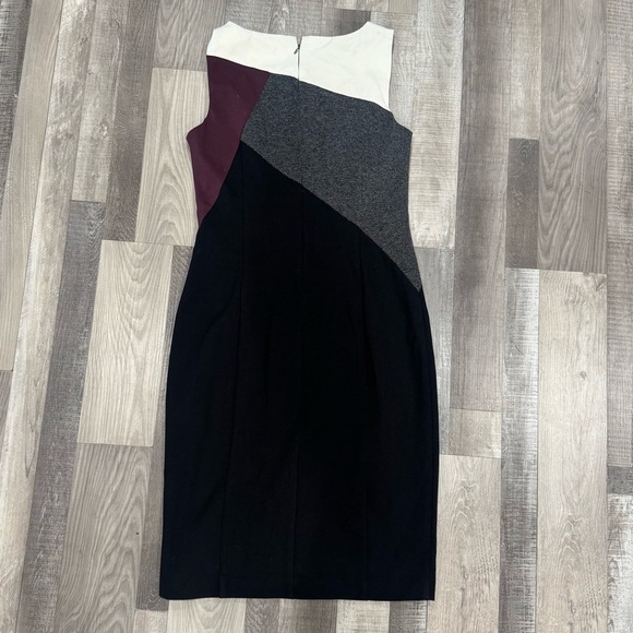 WHBM geometric/ colorblock sleeveless sheath dress ❤️ - Picture 6 of 6